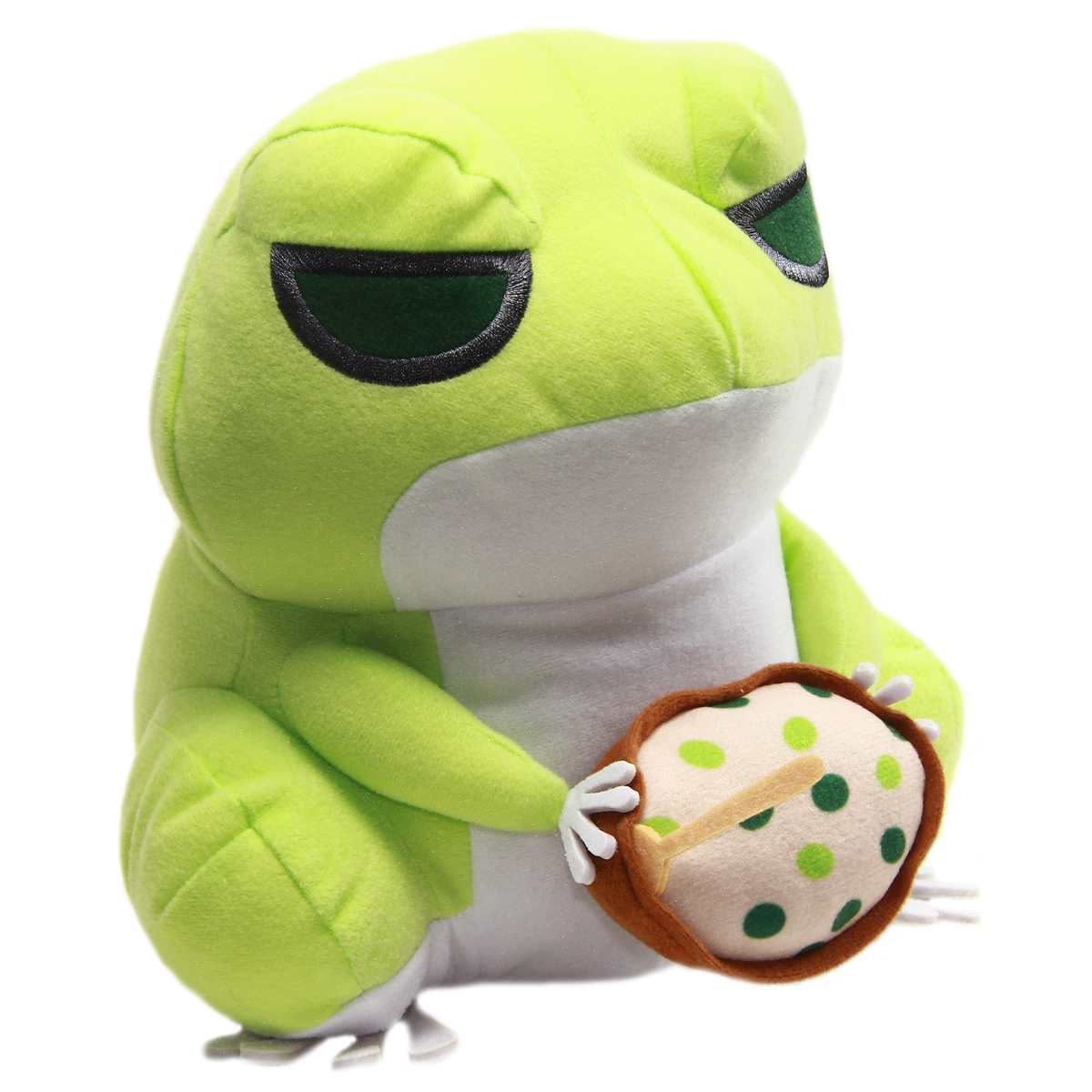 tabikaeru travel frog plush