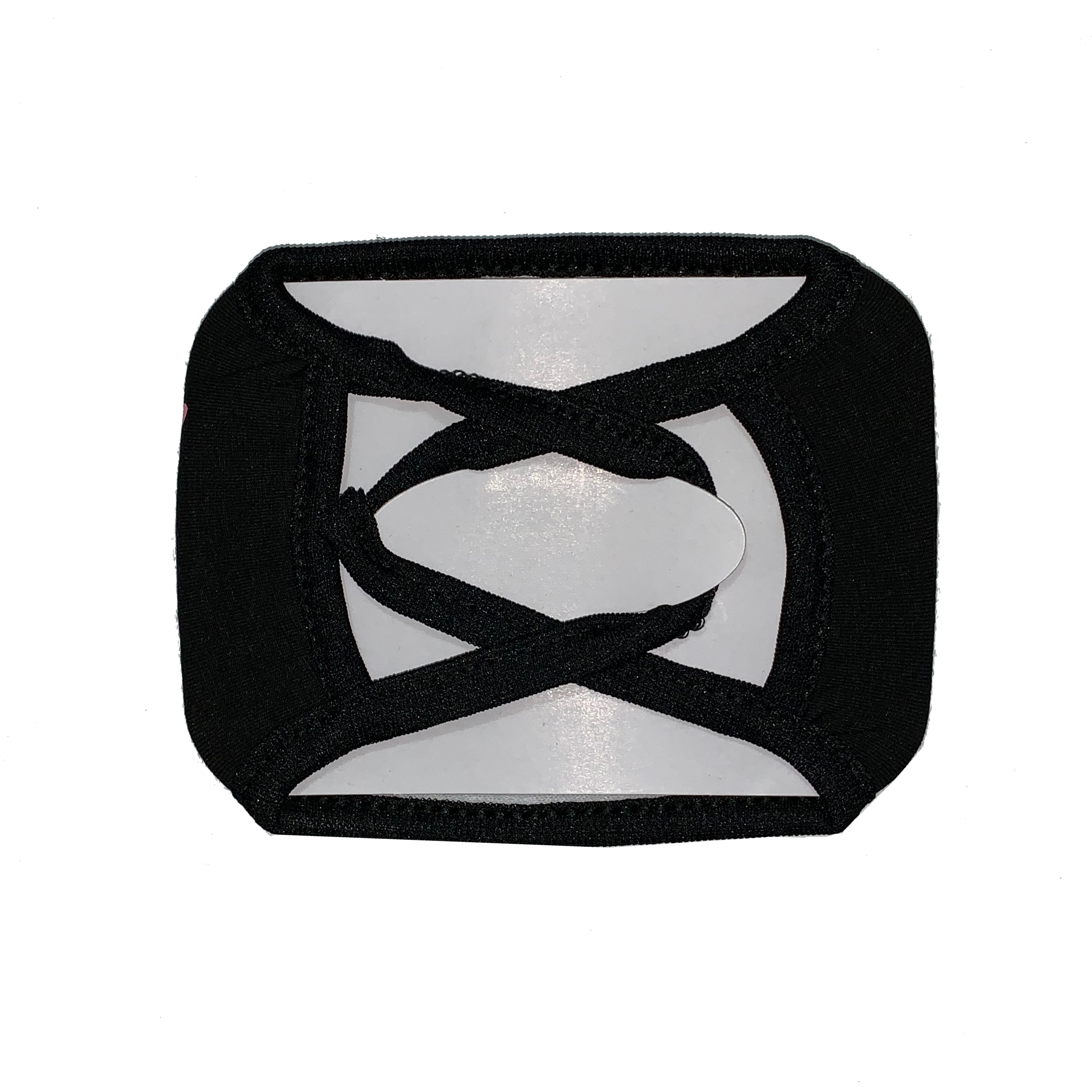 Anime Cosplay Mask Face Mouth Zip It Mask Black One Size Fits Most