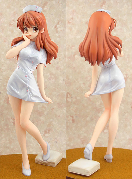 Figurine Haruhi Suzumiya – Asahina Mikuru 1/6 Nurse White Ver. Par Atelier Sai (PVC, Collector, Ouverte)