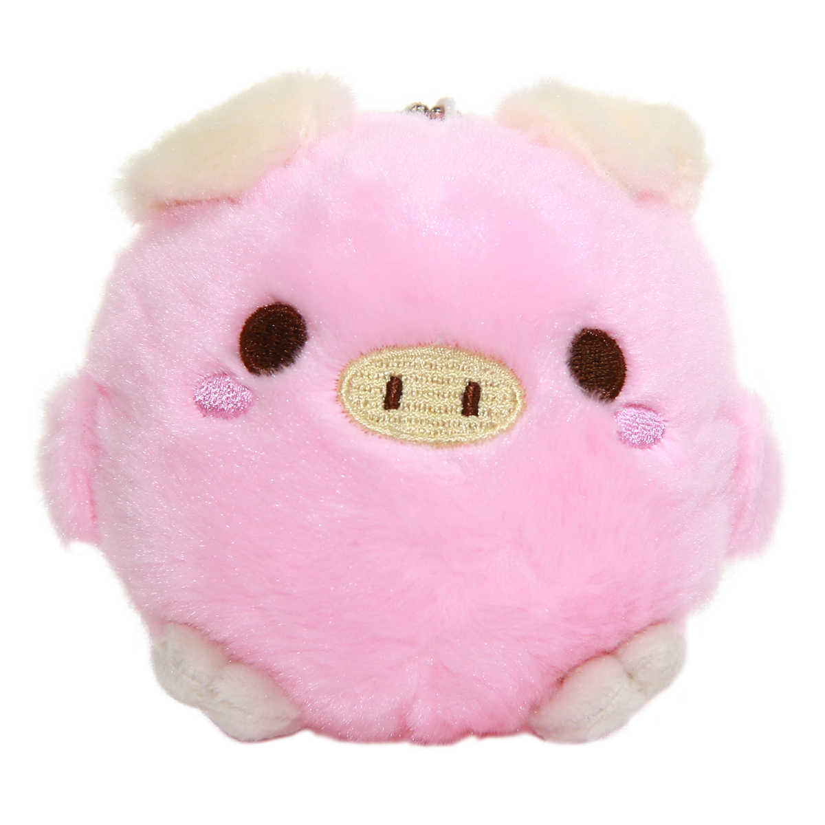 Pig Plush Doll Kawaii Stuffed Animal Soft Fuzzy Plushie Pink Japanese 4 Inches 