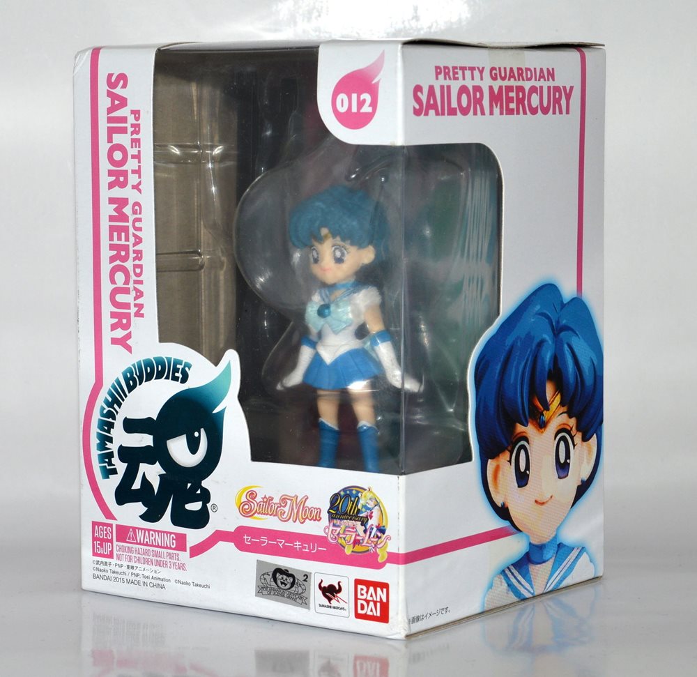 Sailor Mercury, Tamashii Buddies 012, Sailor Moon, Pretty Guardian, Bandai