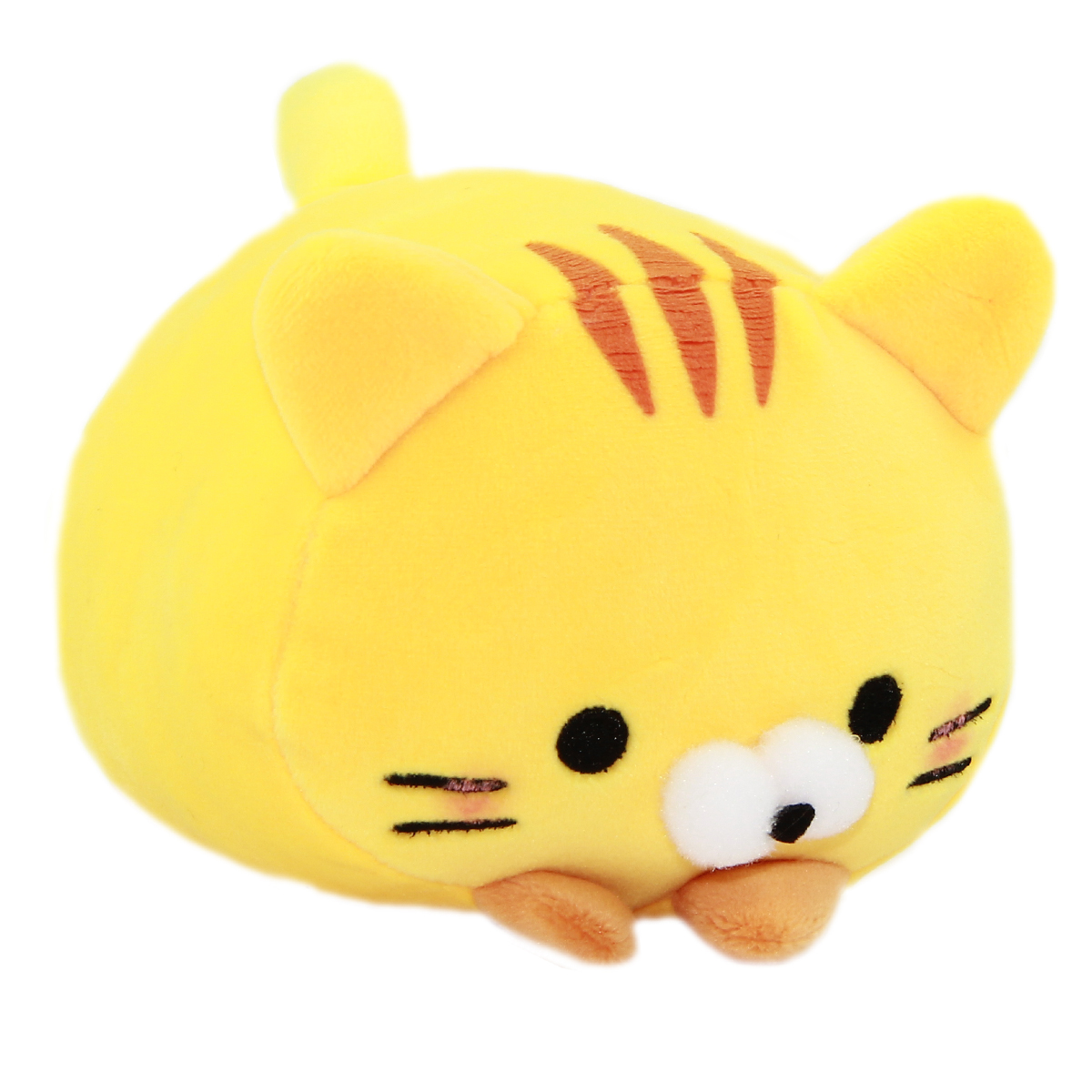 yellow cat stuffed animal