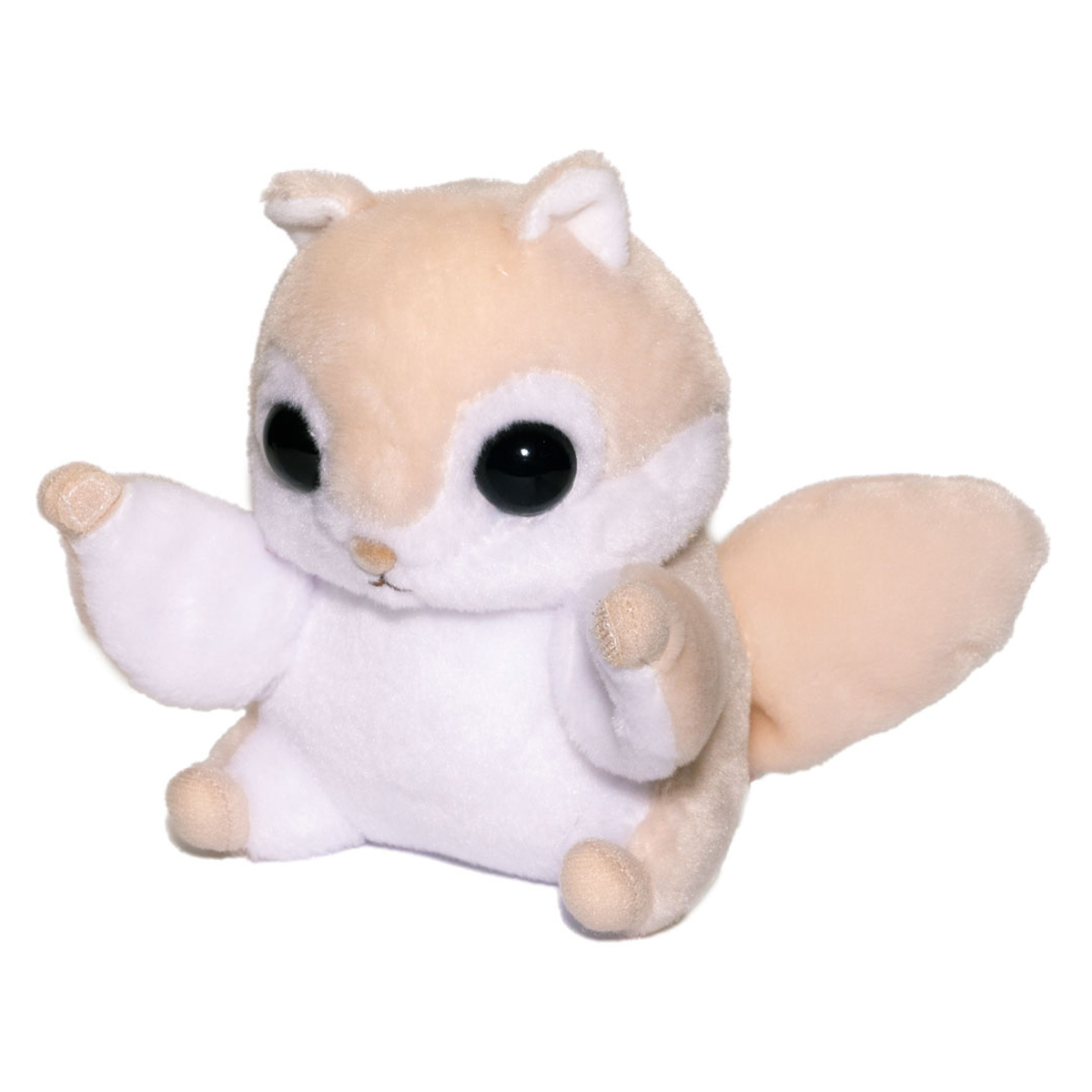 Flying Squirrel Plush Doll, Beige, Standard Size, 5 Inches