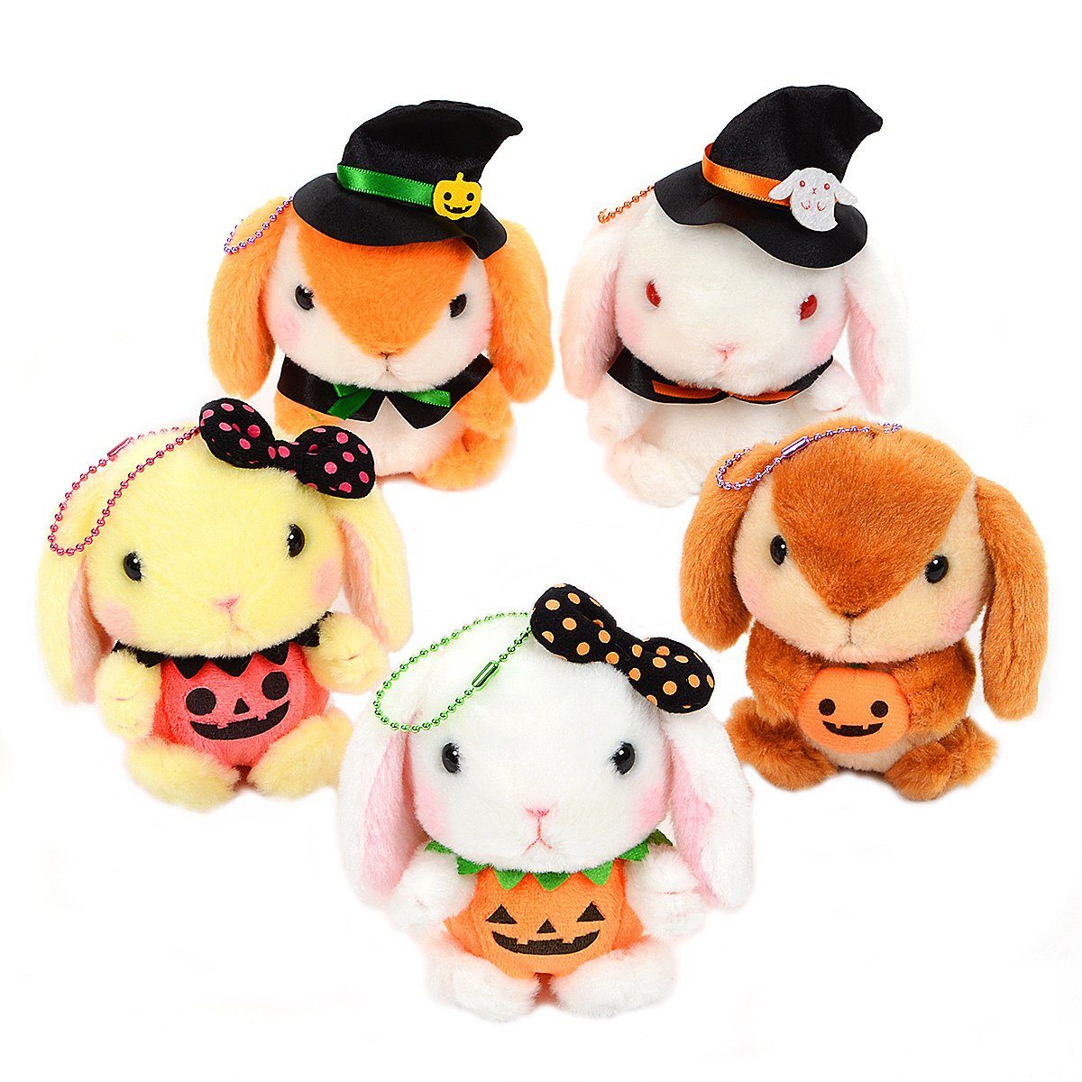 sanrio halloween plushies