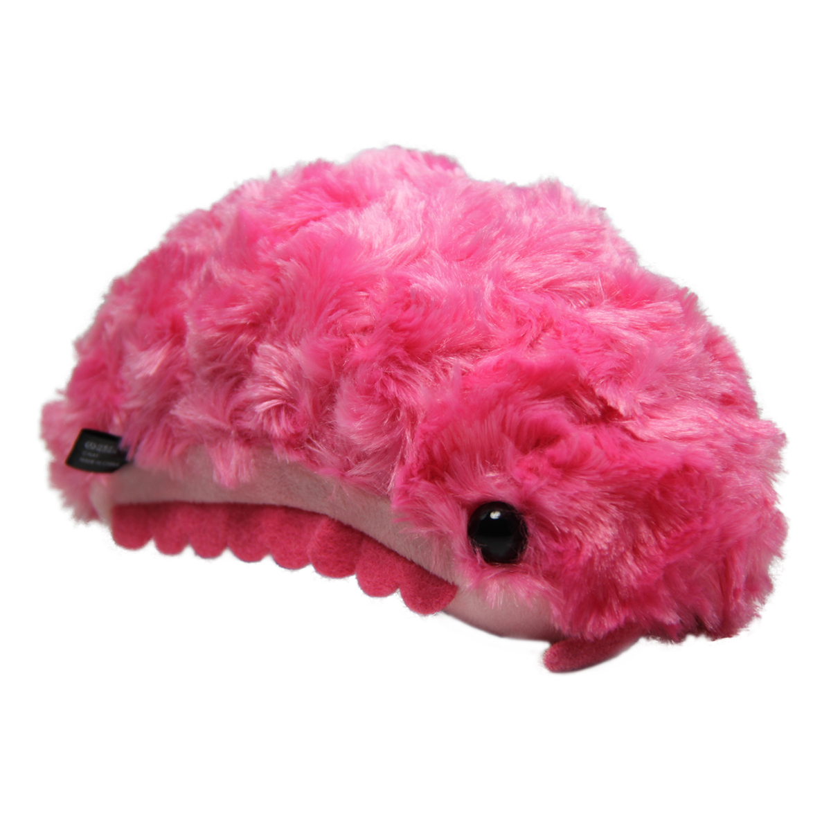 Roly Poly Plush Doll Toy Dangomushi Super Soft Larva Bug Stuffed Animal Pink 6" 