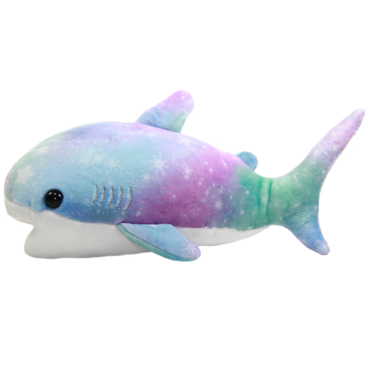 rainbow shark plush