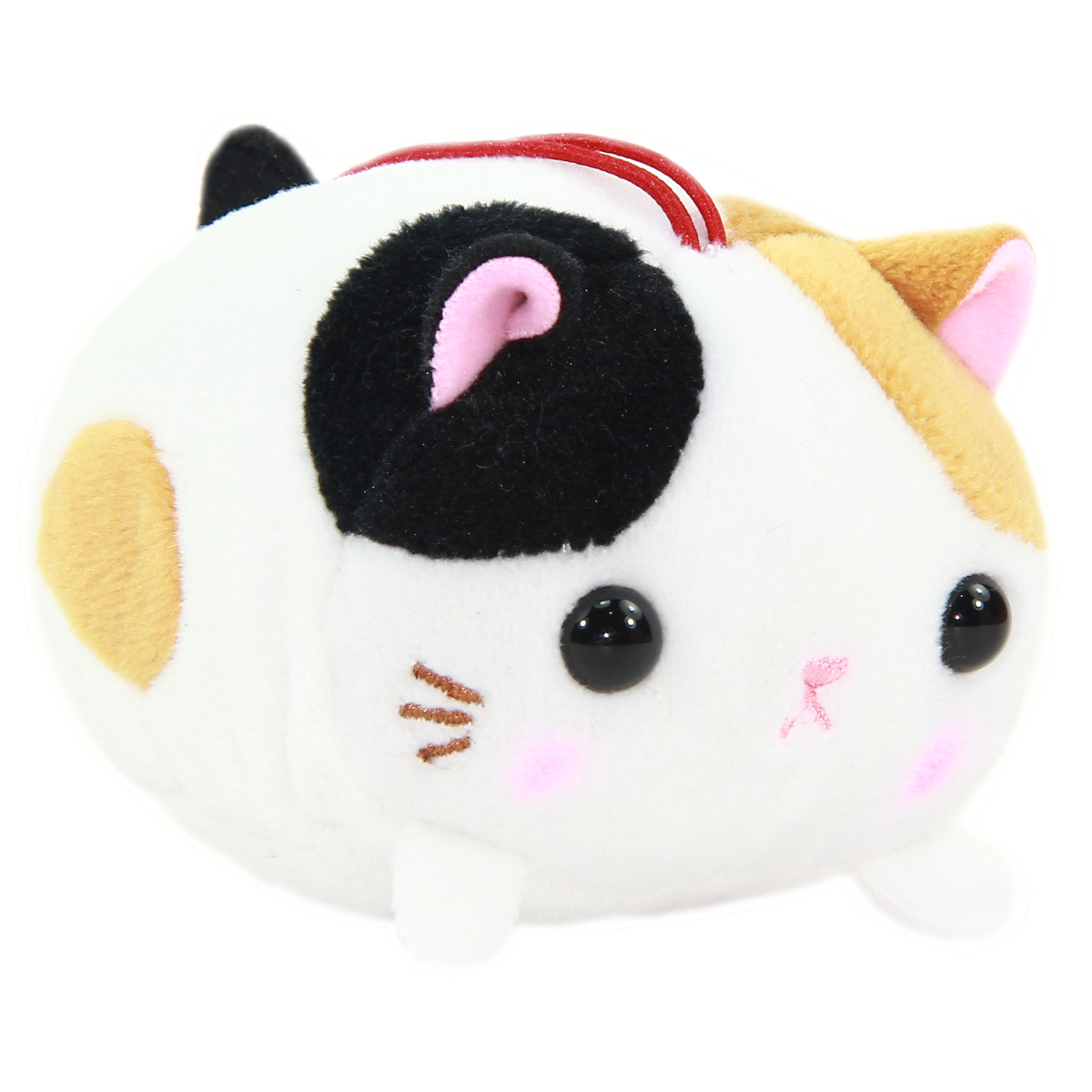white cat plush toy