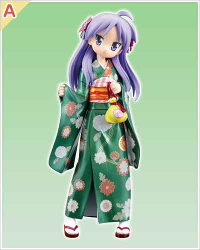 Kagami Hiiragi, Kimono Ver., A Prize, High Grade Figure, Lucky Star, Sega