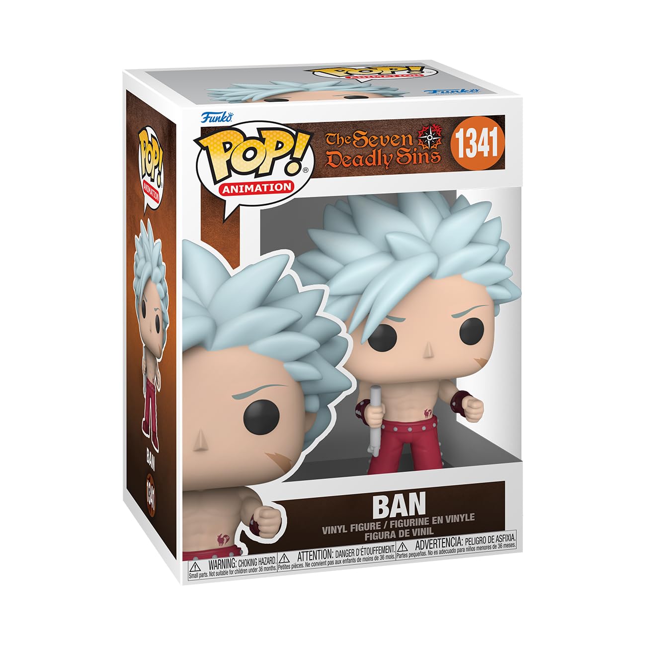 Ban Figure, Seven Deadly Sins Funko Pop Animation, Funko Pop 1341