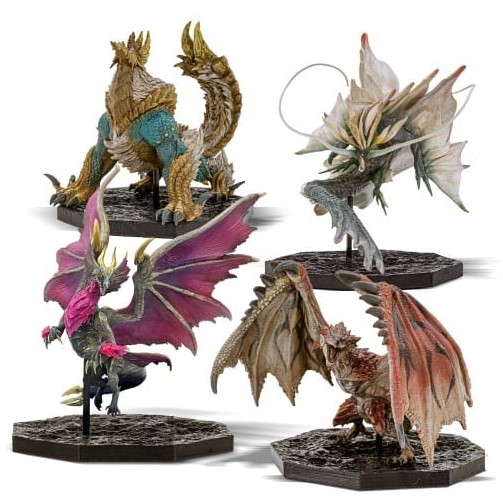 Capcom Monster Hunter - Rathalos, Zinogre, Malzeno, Amatsu - Random Blind Box