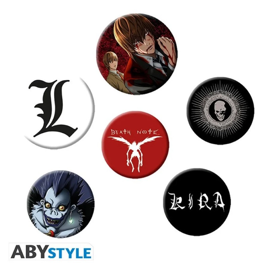 Death Note Characters Badge Pack