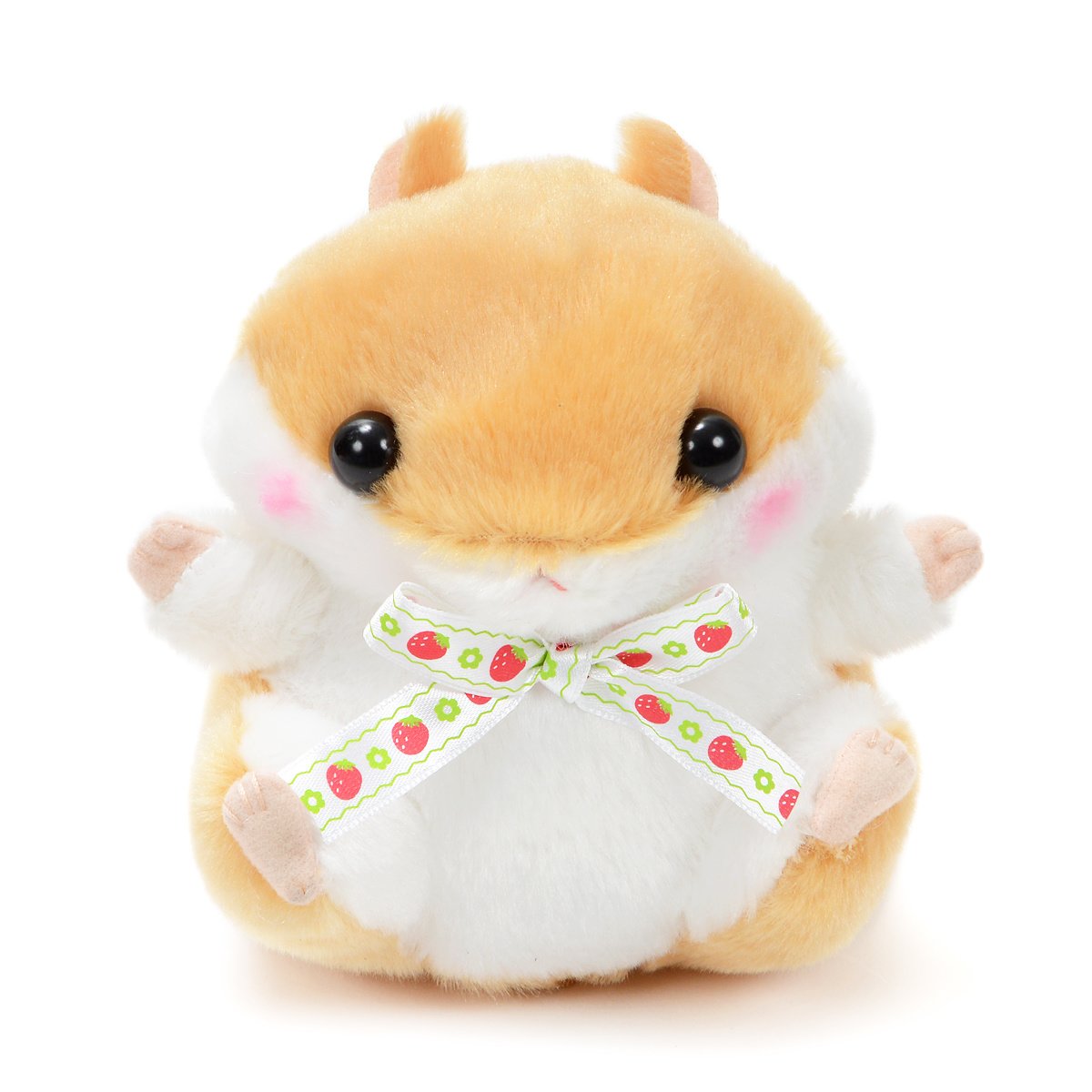 Plush Hamster, Amuse, Coroham Coron, Ichigo Hamster Plush Collection Coron, Light Brown, 5 Inches