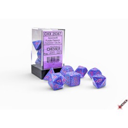 Chessex - Speckled Purple Passion - 7 Die Set- CHX 25367 - Dice