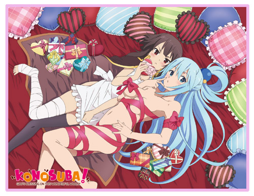 Konosuba Megumin & Aqua Throw Blanket