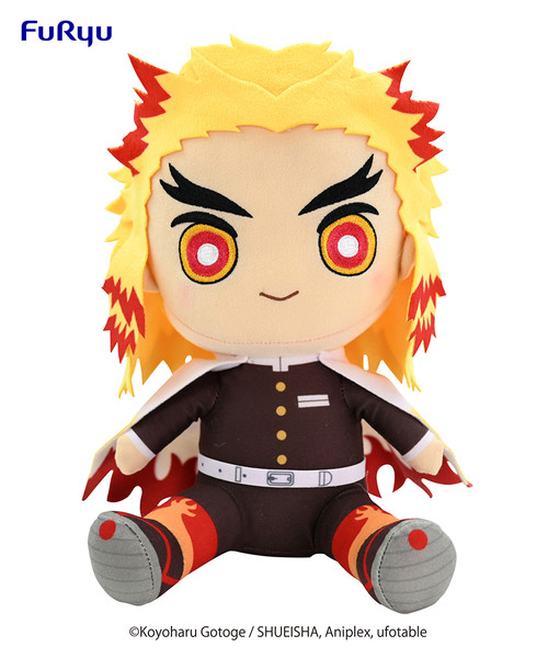 Kyojuro Rengoku Plush Doll, Demon Slayer, Kimetsu no Yaiba, 9 Inches, Furyu