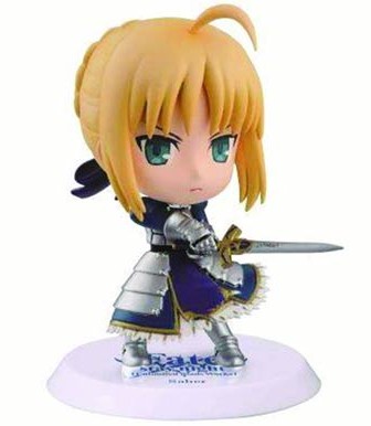 Saber Figure, Chibi-Kyun-Chara, Unlimited Blade Works, Fate Stay Night, UBW, Banpresto