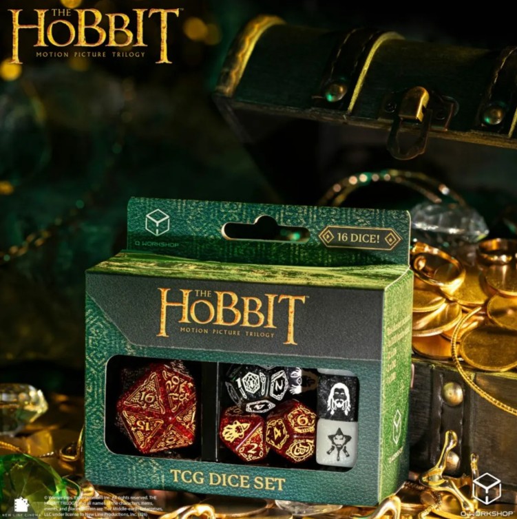 The Hobbit - TCG Dice Set - 16 Dice Set - Ember Hearth