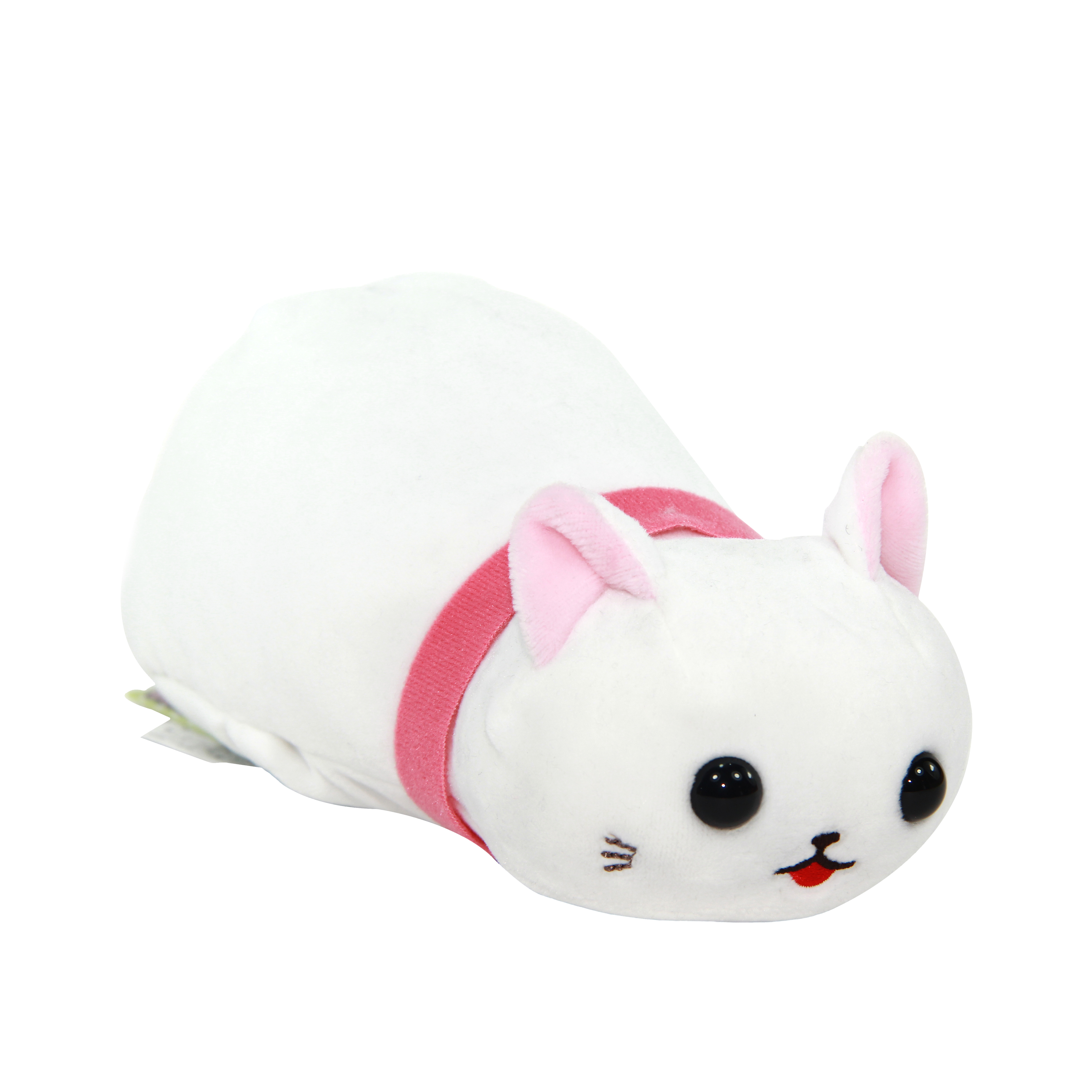 Plush Cat, Amuse, Mochikko Tsuchineko, Maro, White, 9 Inches