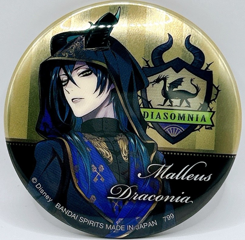 Twisted Wonderland Malleus Glitter Pin Badge Big
