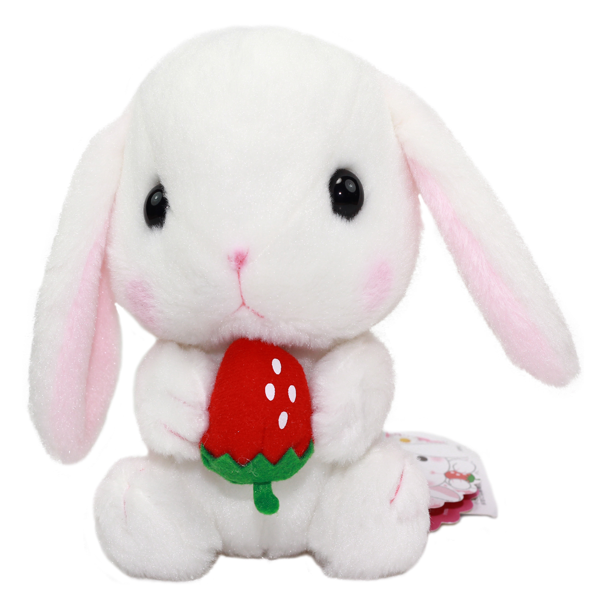 Amuse Bunny Plush Doll Sweet Garden Collection Cute Stuffed Animal Toy White 6 Inches
