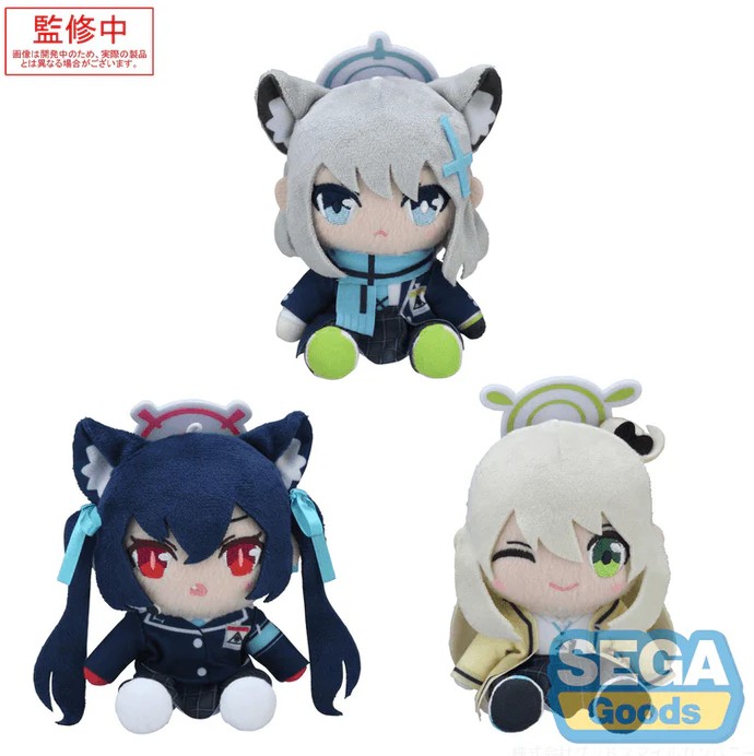 Blue Archive Sitting Plushie 5 Inches Vol 2. - Random Pick