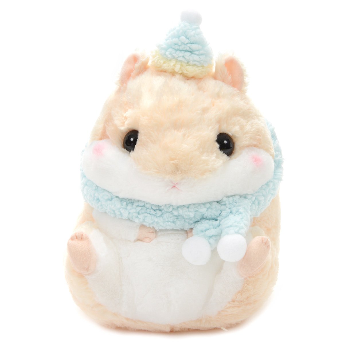 Hamster Plush Doll Amuse Coroham Coron Moko Moko Plush Collection Purin Beige BIG