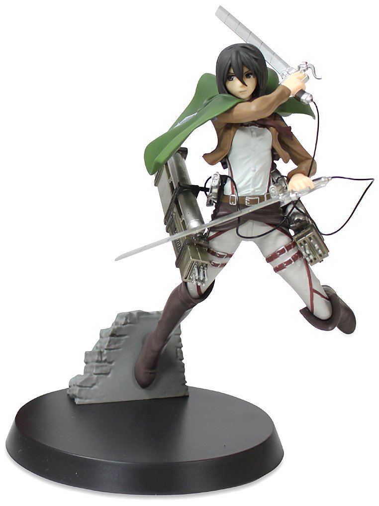 Mikasa Ackerman, Premium Figure 3D Maneuver Gear, Attack On Titan, Sega