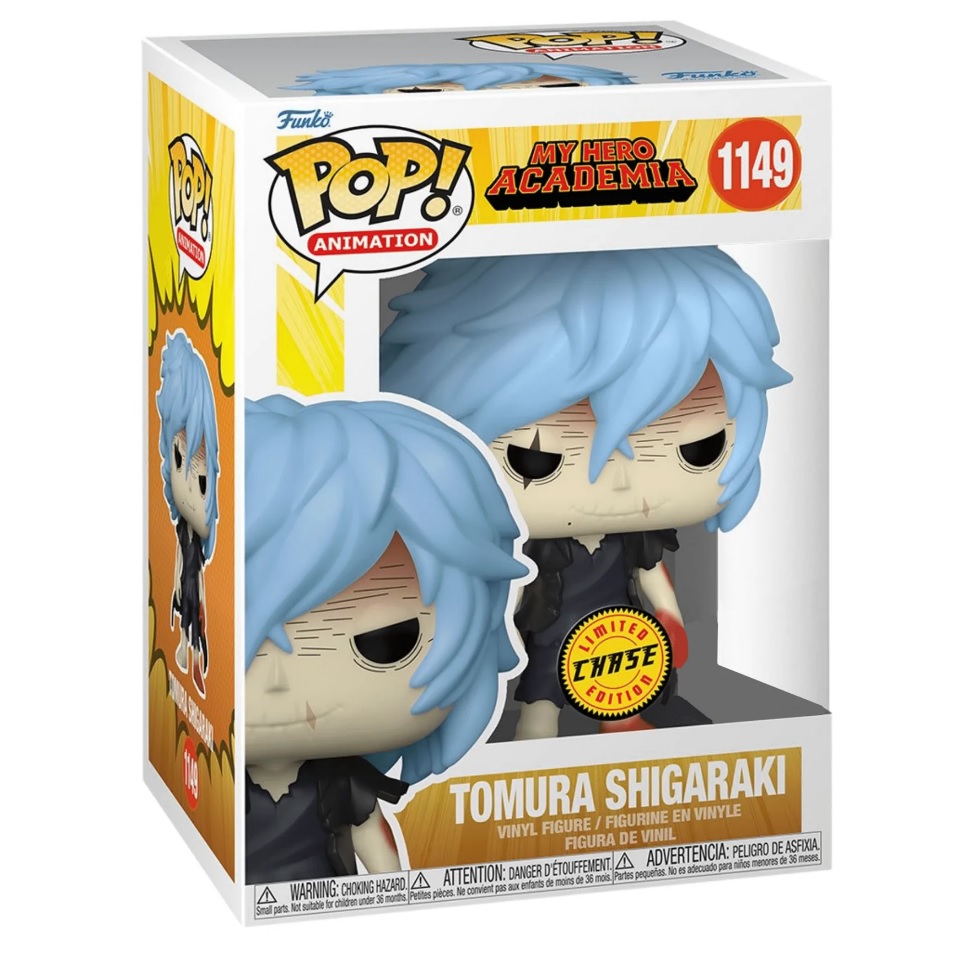 Tomura Shigaraki My Hero Academia Funko Pop Animation 3.75 Inches, Exclusive, Chase Limited, Funko Pop 1149