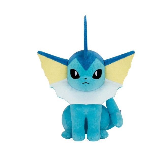 Vaporeon Plush Doll, 9 Inches, Pokemon, Banpresto