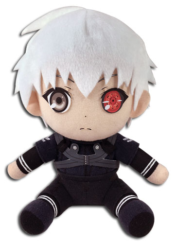 Ken Kaneki Plsuh Doll, Sitting Pose, Tokyo Ghoul 7 Inches