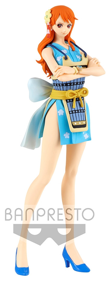 Nami Figure, Glitter & Glamours, Nami Wanokuni Style II, One Piece, Banpresto