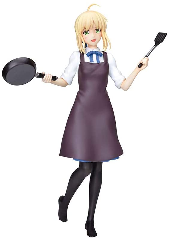 Saber Casual Figure, Todays Menu For The Emiya Family, Sega
