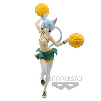Sinon, Memory Defrag, Cheerleader Outfit, Sword Art Online, EXQ Figure Series, Banpresto