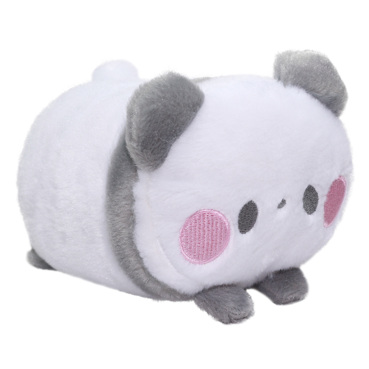Super Soft Mochii Cute Panda Plush Japanese Squishy Plushie Toy Kawaii Bear Grey White 5