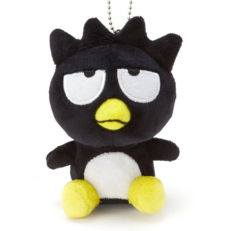 Badtz-Maru Plush Doll, 5 Inches, Keychain Size, Sanrio