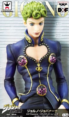 Giorno Giovanna, DXF Passione, Bucherati Team, Vol. 6 (Blue Ver.), JoJos Bizarre Adventure Part 5, Banpresto