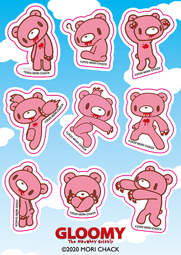 Gloomy Bear Sticker Sheet
