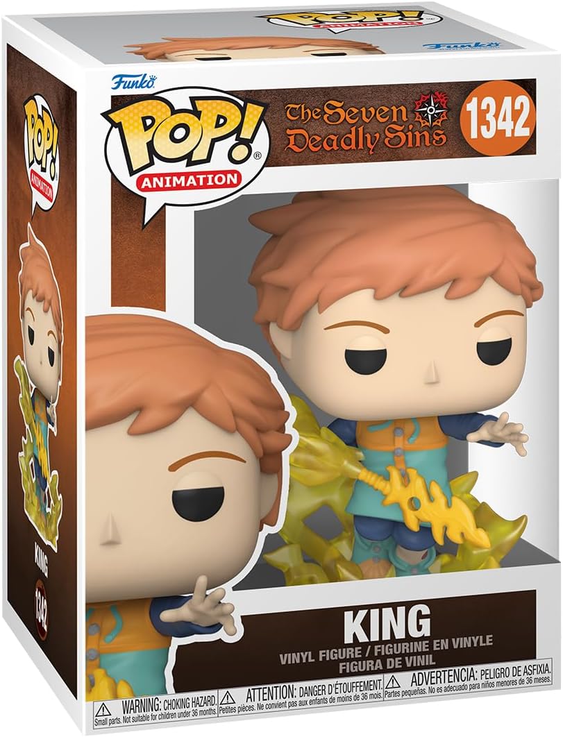 King Figure, Seven Deadly Sins Funko Pop Animation, Funko Pop 1342