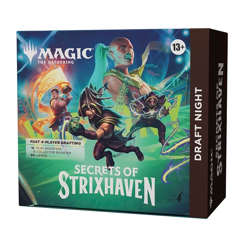 Magic The Gathering - Trading Card Game - Secrets of Strixhaven - Draft Night