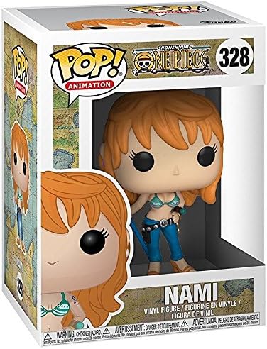 Nami, One Piece Funko Pop Animation 3.75 Inches Funko Pop 328