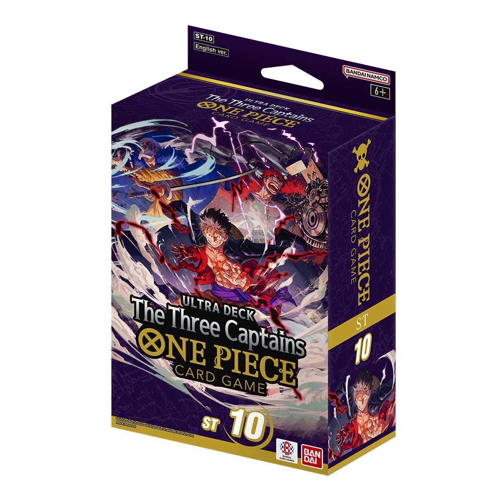 One Piece Trading Cards Bandai The Three Captains Ultra Deck