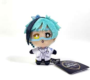 Floyd Leech Plush Doll Strap 3 Inches Twisted Wonderland - Lab Wear Uniform