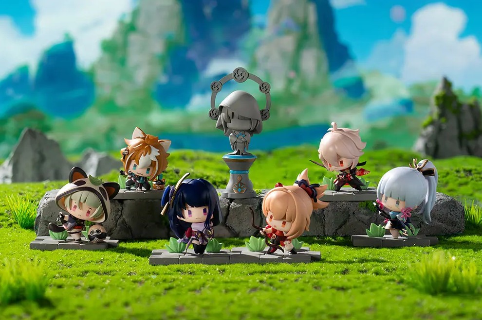 Genshin Impact Figure, Battle Stance Mystery Box, Inazuma Edition, Random Blind Box