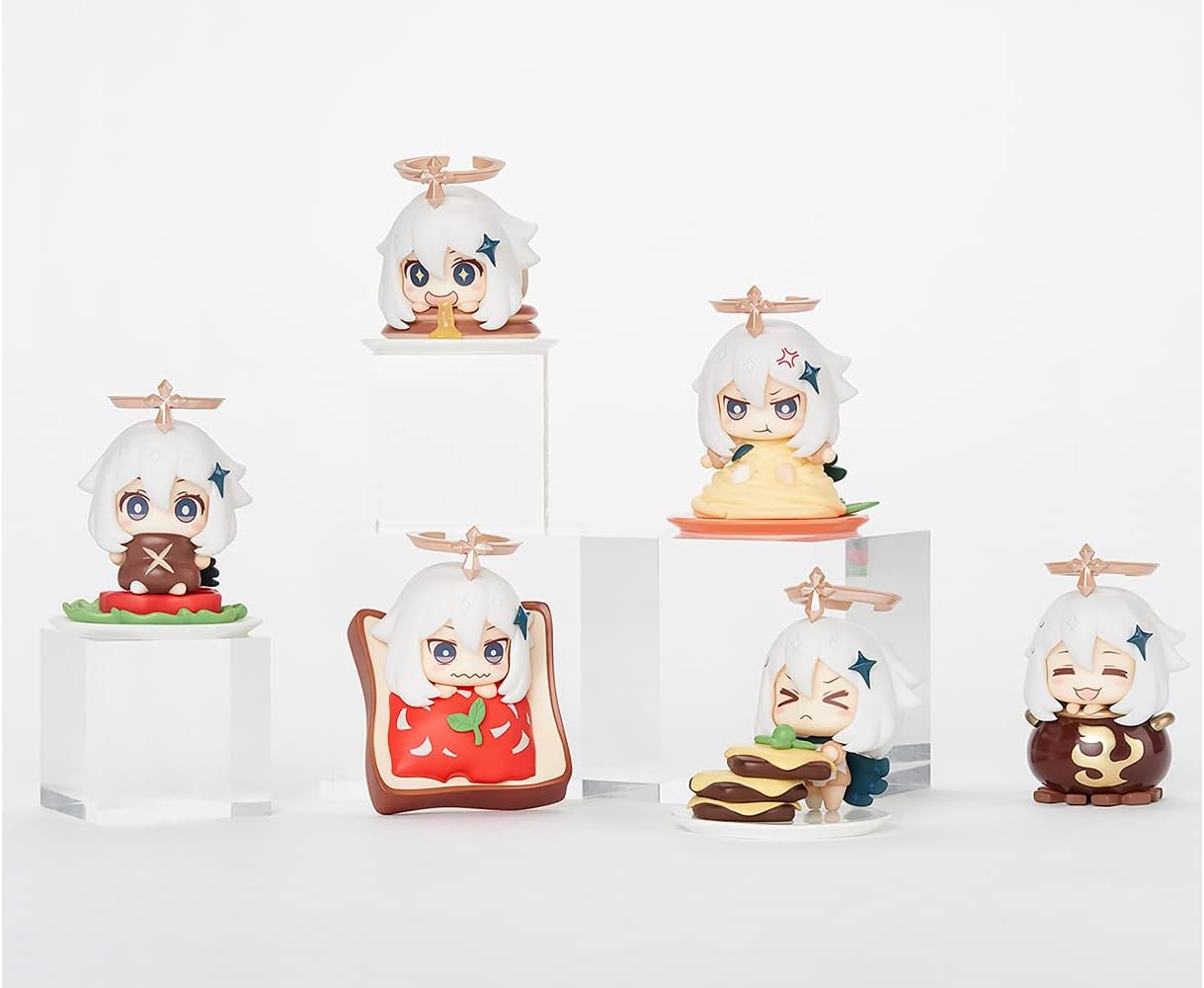 Genshin Impact Figure, Its not an emergency food! Paimon Gourmet Series, Random Blind Box