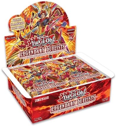 Yu-Gi-Oh Legendary Duelists Soulburning Volcano TCG Trading Card Pack, Yugioh Cards