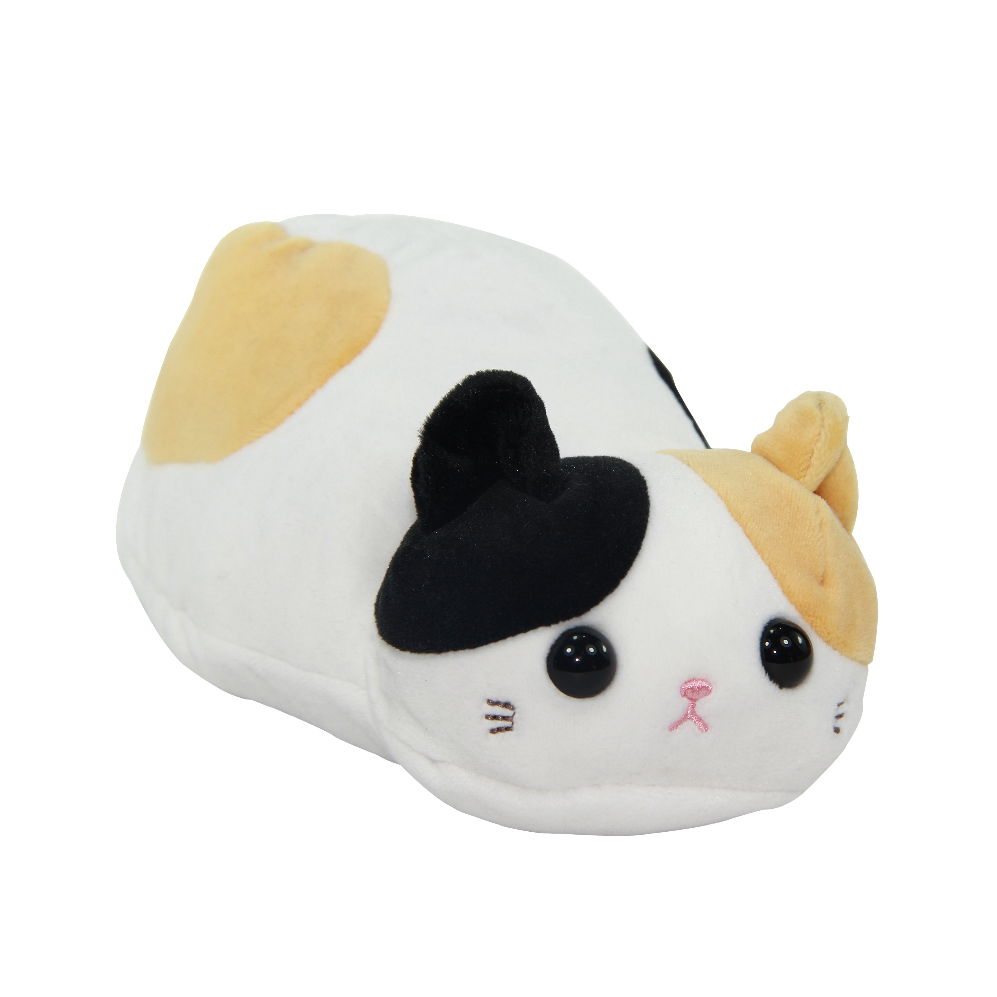 Plush Cat, Amuse, Mochikko Tsuchineko, Mike, Black / White / Orange, 9 Inches