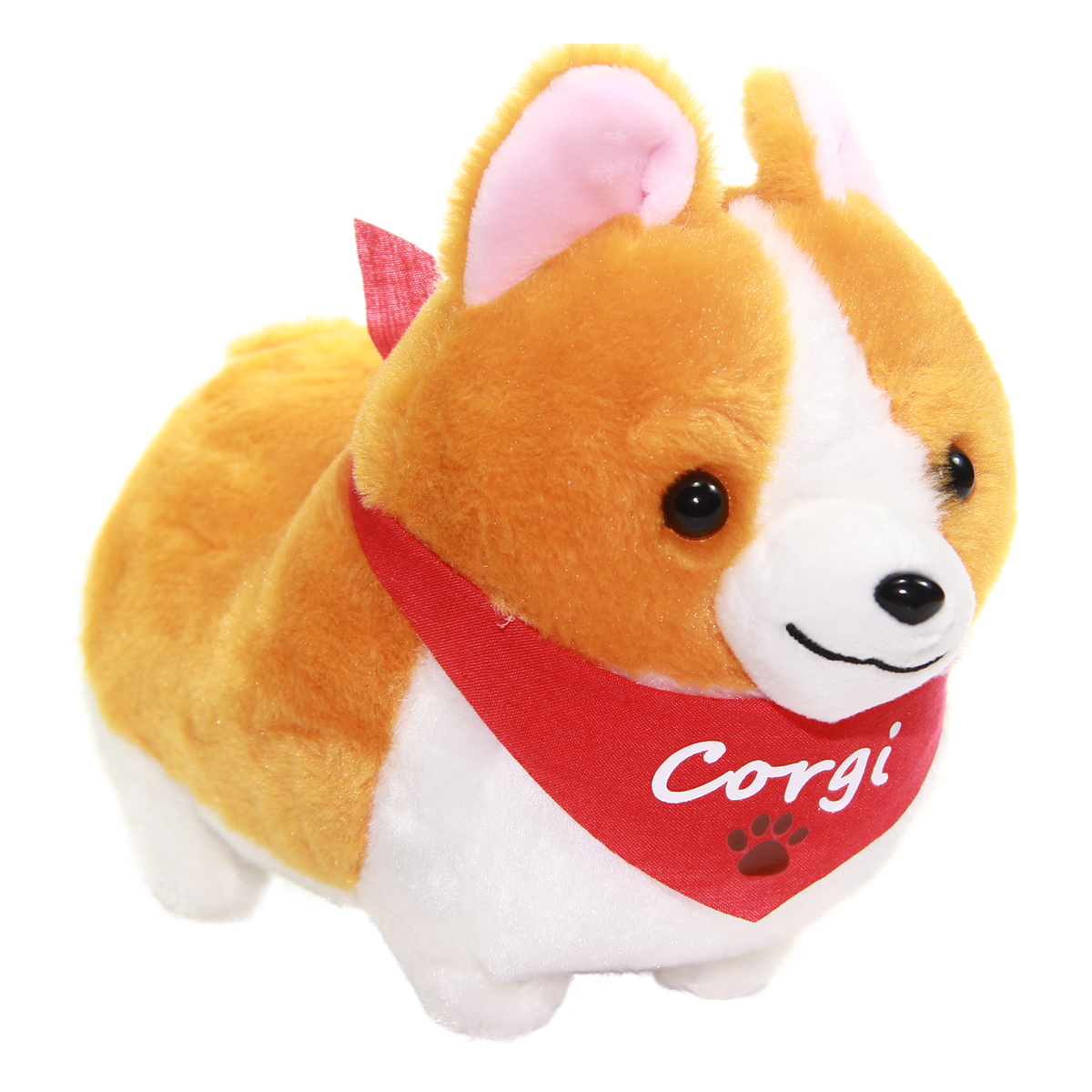 Amuse Ichi Ni no Corgi With Scarf Plush Collection Small Dog Plush Red Scarf Standard Size 6 Inches