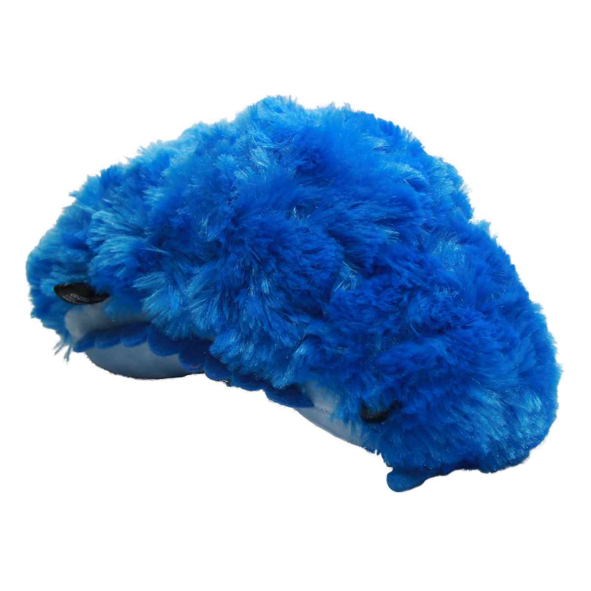 Dangomushi Super Soft Larva Roly Poly Plush Toy Blue Size 8 Inches