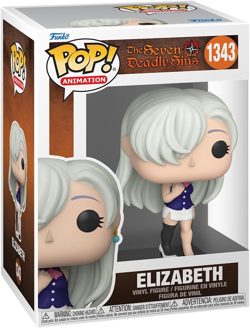 Elizabeth Figure, Seven Deadly Sins Funko Pop Animation, Funko Pop 1343