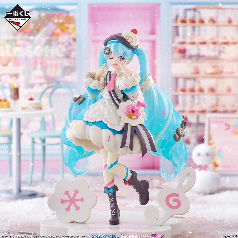 Hatsune Miku Figure, Snow Miku 2026, Ichiban Kuji Last Prize, Vocaloid, Banpresto